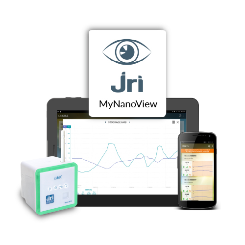 Verigo Monitoring Mobile App : JRI Corp, temperature and humidity monitoring